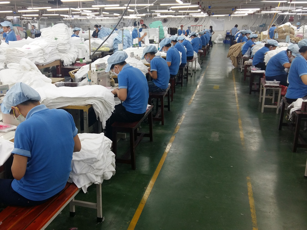 Công ty Phong Phú nỗ lực đẩy mạnh xuất khẩu sang các thị trường trong TPP - Ảnh: Mai Phương