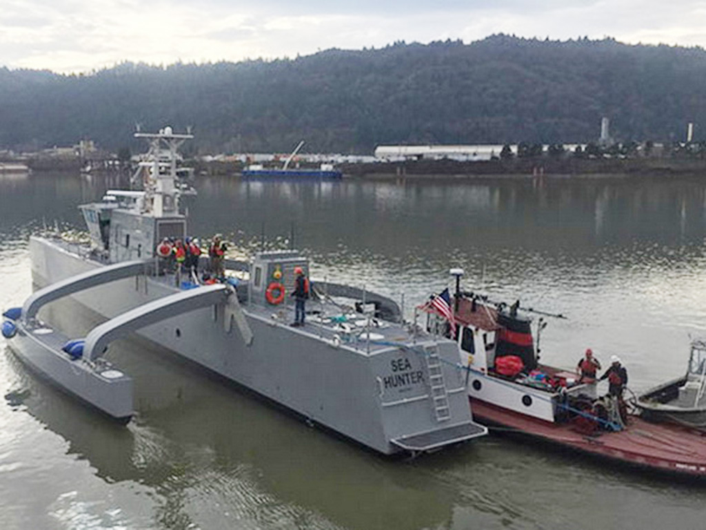 Tàu ACTUV chuẩn bị được thử nghiệm trong vài tháng nữa - Ảnh: Hải quân Mỹ