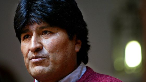Tổng thống Evo Morales - Ảnh: AFP