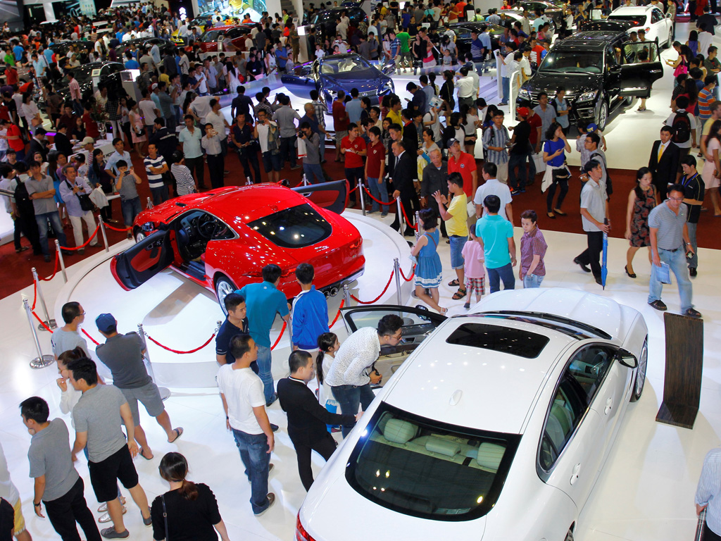 Sản lượng ô tô bán ra bị sụt giảm mạnh trong tháng 2 vừa qua - Ảnh: Thái Nguyễn