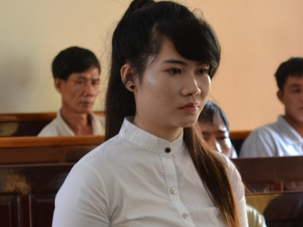 Bị cáo Mai Thị Huyền - Ảnh: Lê Lâm