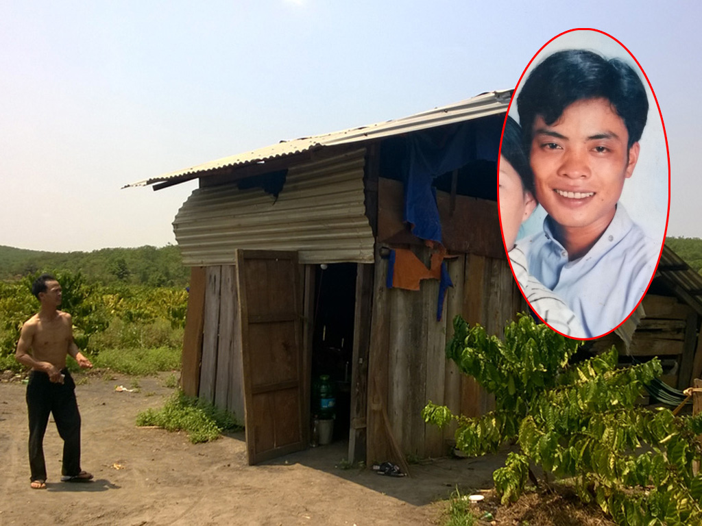Căn chòi canh ở Nông lâm trường Lam Sơn 3, nơi bảo vệ Tùng mất tích đầy bí ẩn - Ảnh: Bạch Long