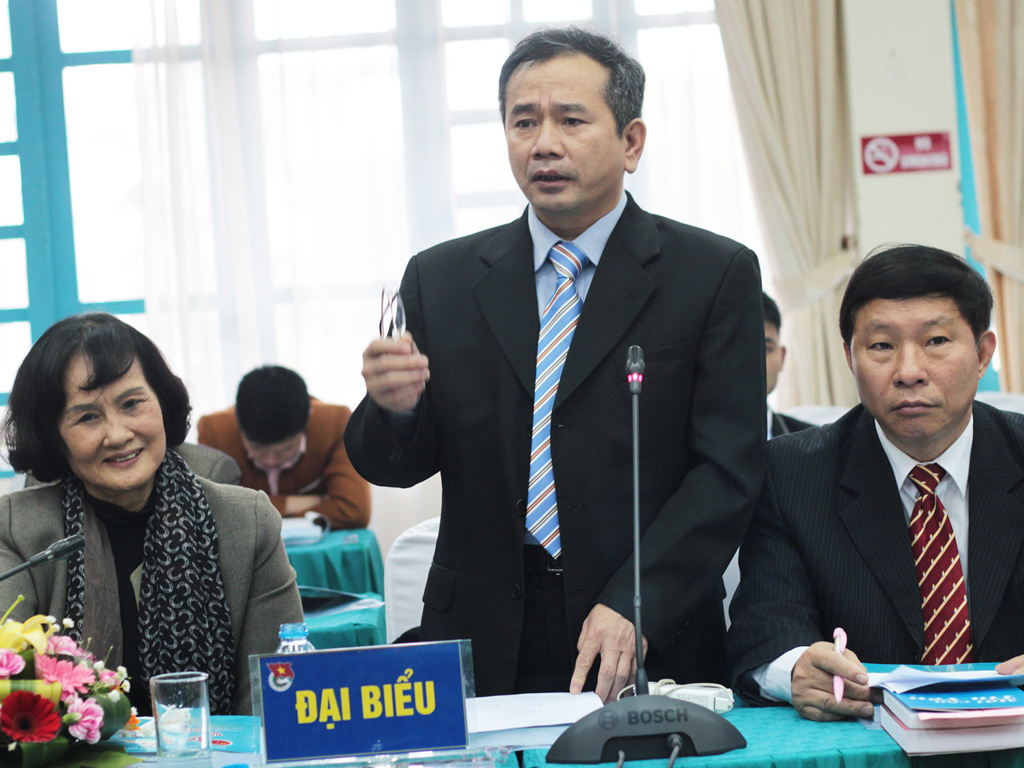 PGS-TS Phạm Hồng Tung phát biểu tại hội thảo - Ảnh: Phan Hậu
