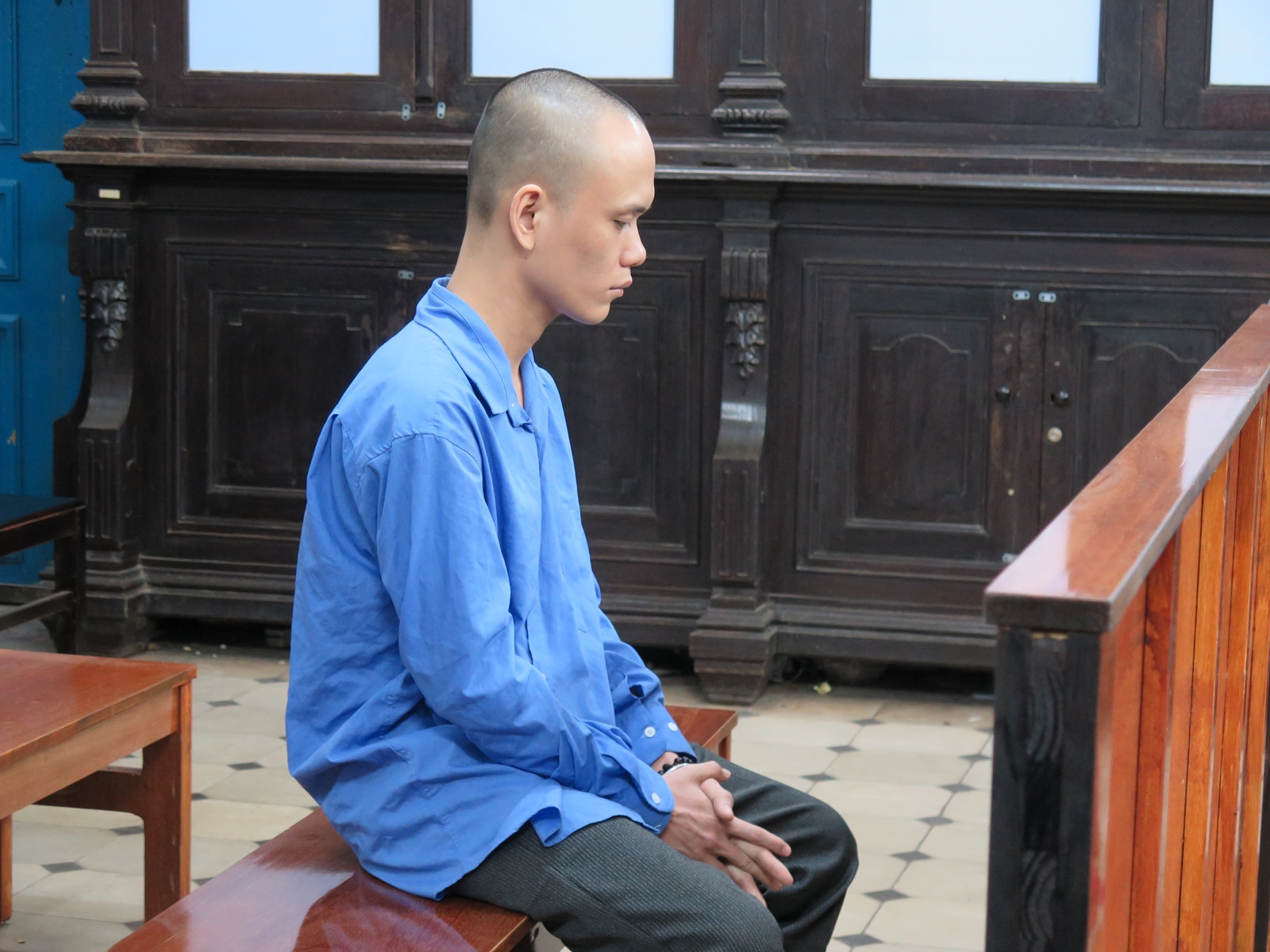 Bị cáo Hà Quốc Tài bị tuyên y án tử hình trong phiên tòa phúc thẩm - Ảnh: Ngọc Lê