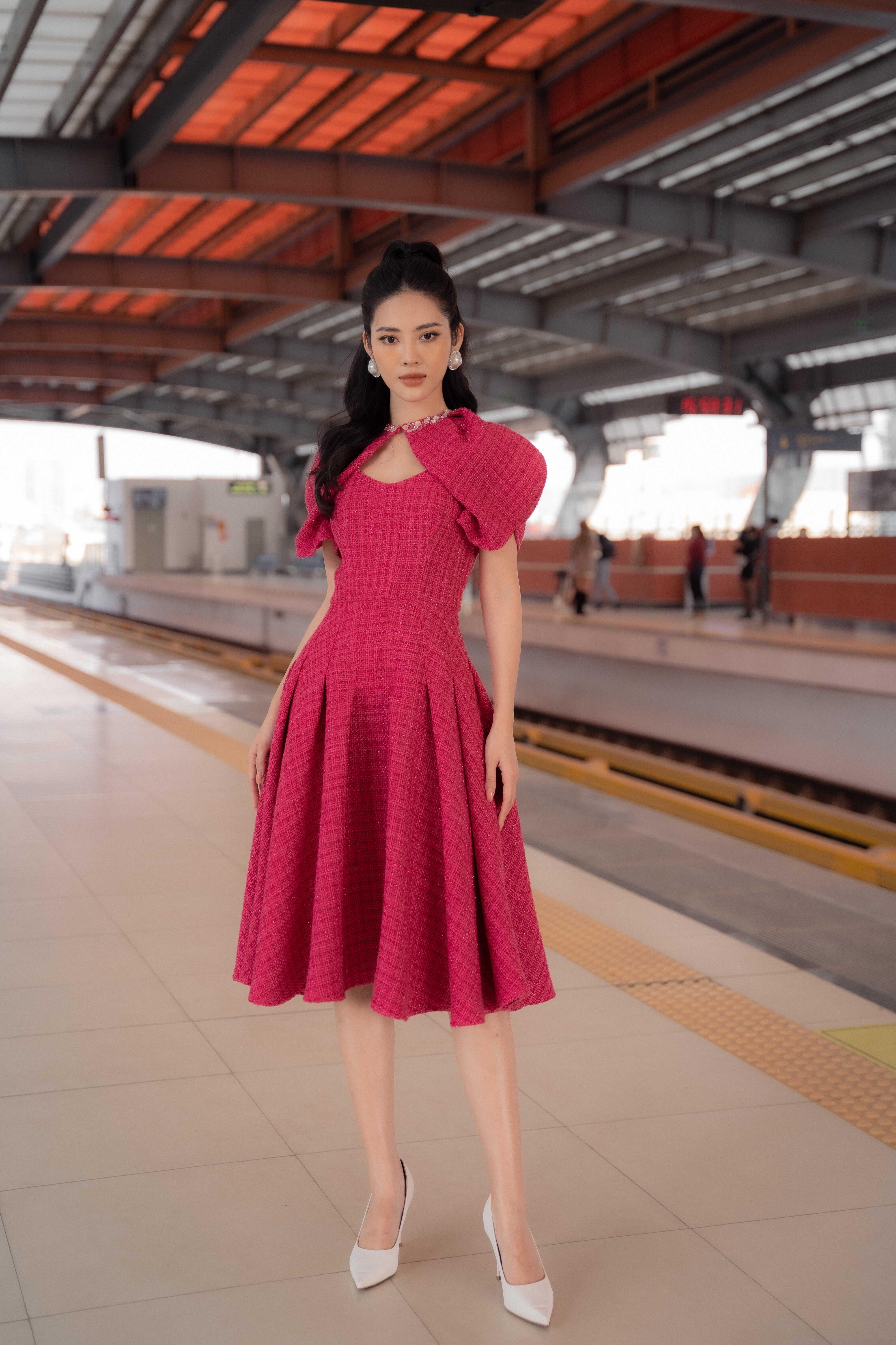 Váy Tầng Bồng Bềnh Gợi Cảm Chân Váy Cạp Cao Phong Cách CHANEL Nữ Váy Công  Chúa Mẫu Mới Váy Ngắn Mùa Hè Thiểu Số Gợi Cảm - MixASale