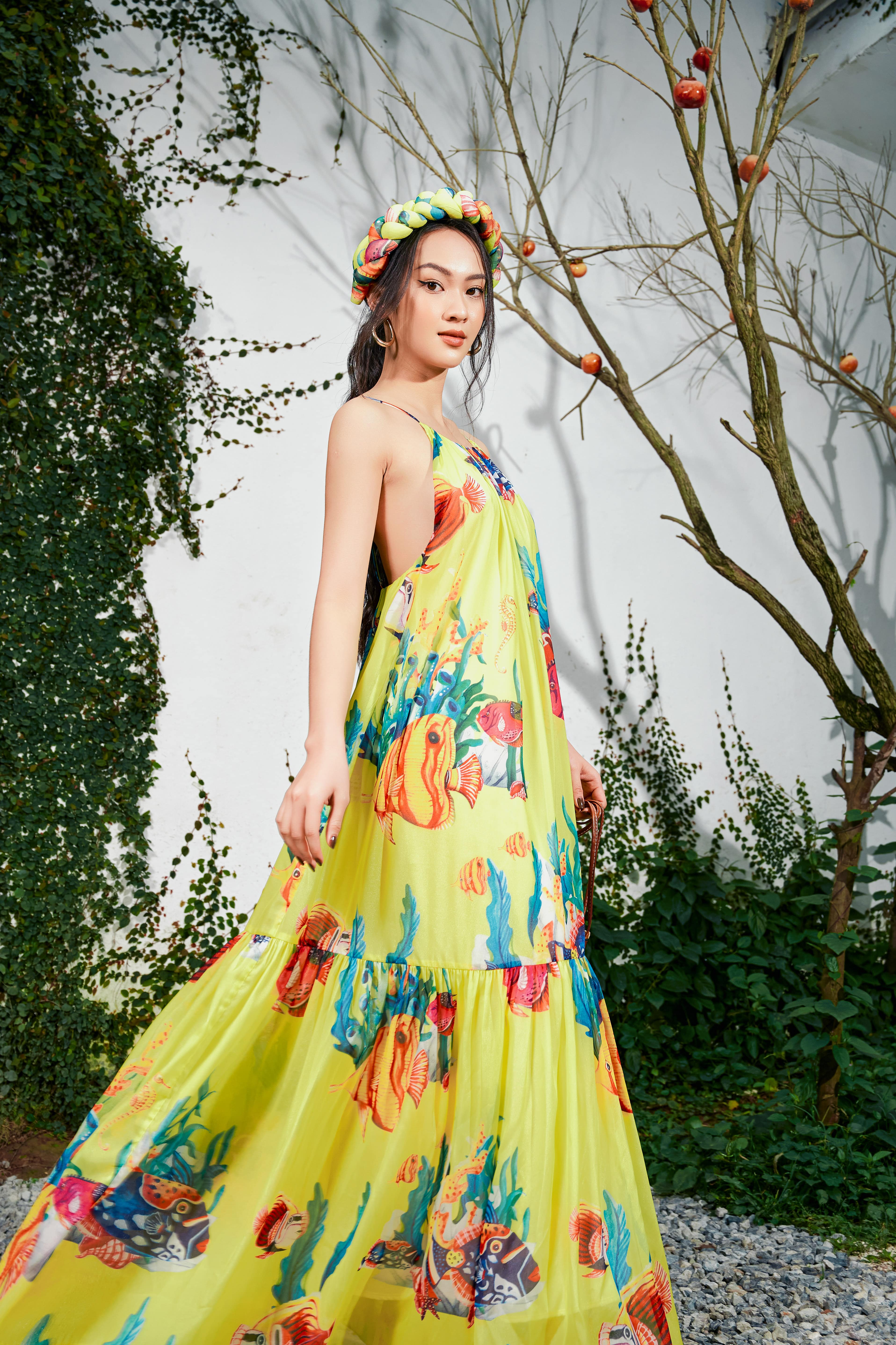 5 thiết kế đầm dạ hội cho Đỗ Thị Hà tại Miss World, dễ khoe chân dài