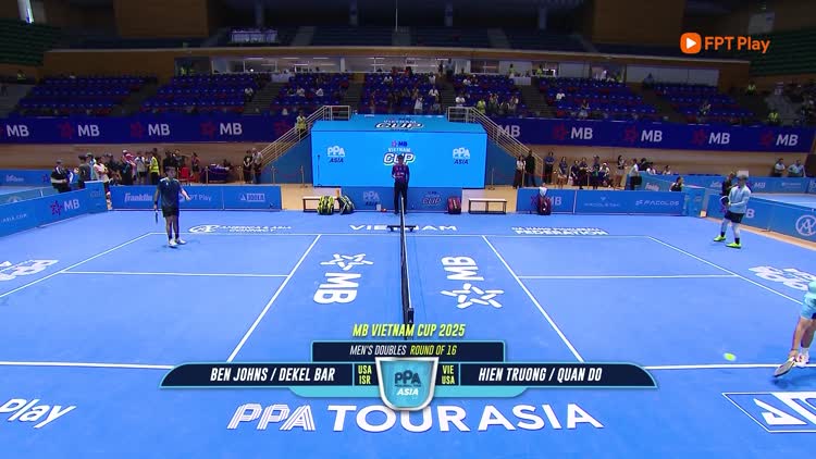 Highlight Ben Johns/Dekel Bar 2-0 Trương Vinh Hiển/Đỗ Minh Quân: Chiến thắng áp đảo