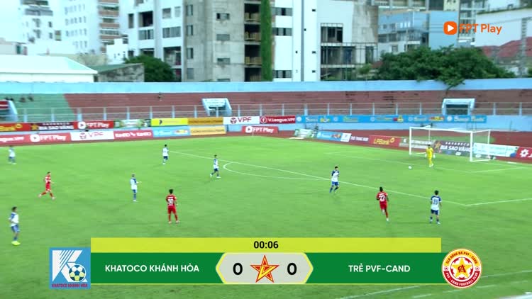 Highlight CLB Khánh Hòa 2-0 CLB Trẻ PVF-CAND: Chủ nhà vượt trội