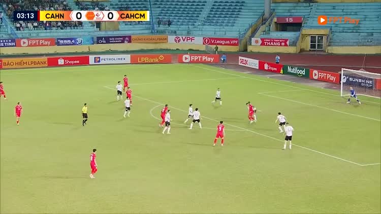 Hghlight CLB Công an Hà Nội 1-0 CLB Công an TP.HCM: Chơi thiếu người vẫn giành trọn 3 điểm