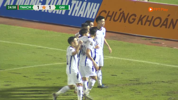 Highlight CLB Thanh Niên TP.HCM 1-2 Quảng Ninh: Ngược dòng trên sân khách