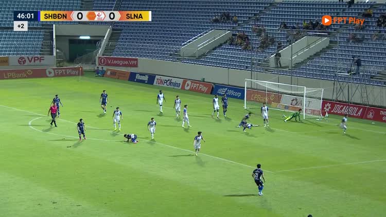 Highlight Đà Nẵng 1-1 SLNA: Đánh rơi chiến thắng phút bù giờ