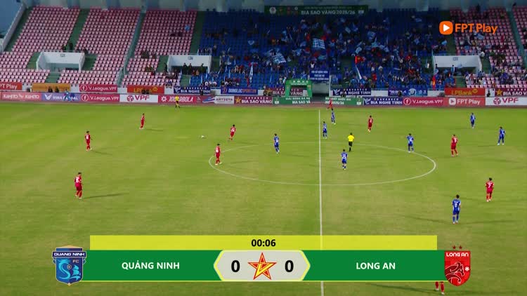 Highlight Quảng Ninh 1-1 Long An: Bàn gỡ phút bù giờ, chia điểm kịch tính