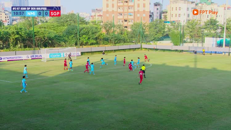 Higlight U.17 Quần đảo Bắc Mariana 1-2 U.17 Singapore: Thoát hiểm phút cuối