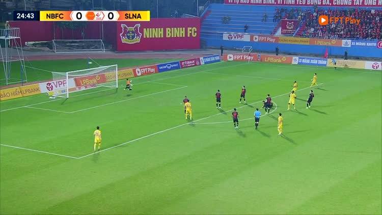 Highlight Ninh Bình 1-0 SLNA: Tân binh tiếp tục bay cao trên BXH