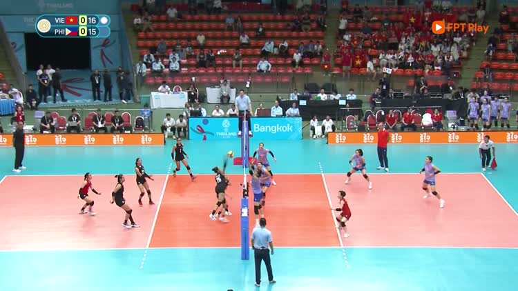 Highlight bóng chuyền nữ Việt Nam - Philippines: Màn trình diễn chói sáng của Thanh Thúy