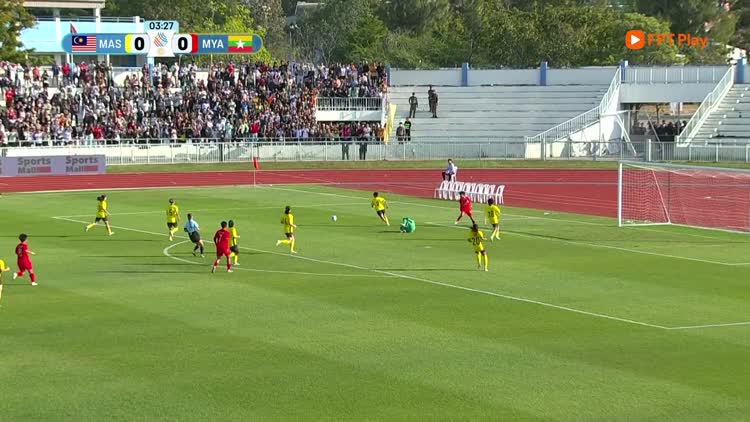 Highlight đội tuyển nữ Myanmar 3-0 Malaysia: Chiến thắng dễ