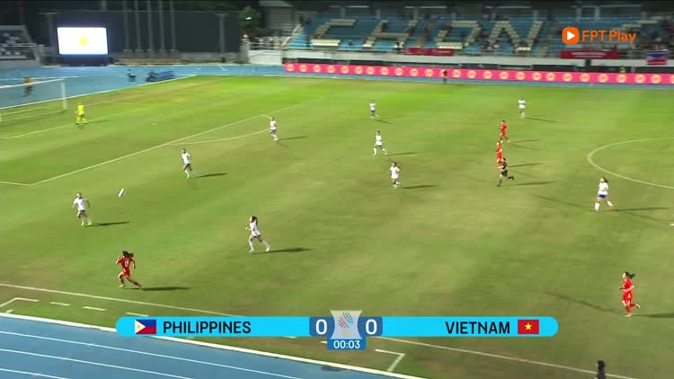 Highlight đội tuyển nữ Việt Nam 0-1 Philippines: Thất bại phút bù giờ