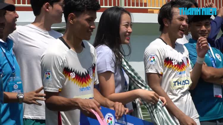 Ngược dòng ngoạn mục, đại diện Campuchia giành HCĐ giải bóng đá Thanh Niên sinh viên quốc tế 2025 - Cúp THACO