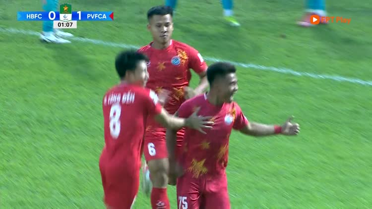 Highlight CLB Hòa Bình 2-4 CLB PVF CAND | Vòng 14 giải hạng nhất 2024-2025