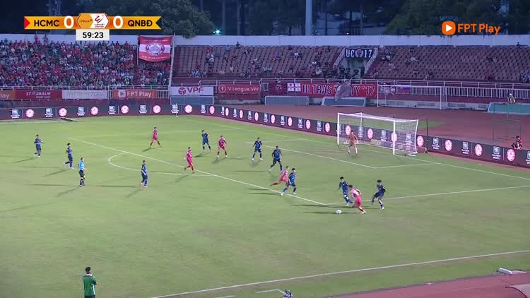 Highlight CLB TP.HCM 1-0 CLB Bình Định: Đương kim á quân 99% rớt hạng