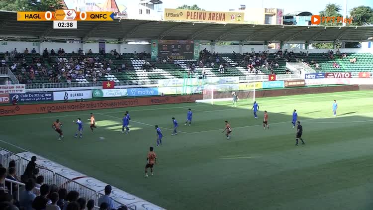 Highlight CLB HAGL 3-3 CLB Quảng Nam: Đội khách trở về từ 'cửa xuống hạng' | Vòng 26 V-League 2024-2025