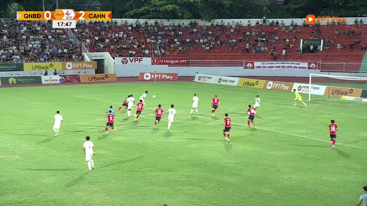 Highlight CLB Bình Định 1-5 CLB CAHN: Đội khách 'dội mưa bàn thắng' | Vòng 25 V-League 2024-2025