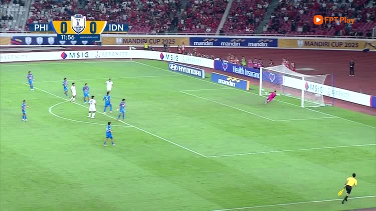 Highlight U.23 Indonesia 1-0 U.23 Philippines: Thắng kịch tính, chủ nhà vững ngôi đầu