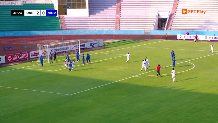 Highlight đội tuyển nữ UAE 5-0 Maldives: 2 đội dừng bước | Vòng loại Asian Cup