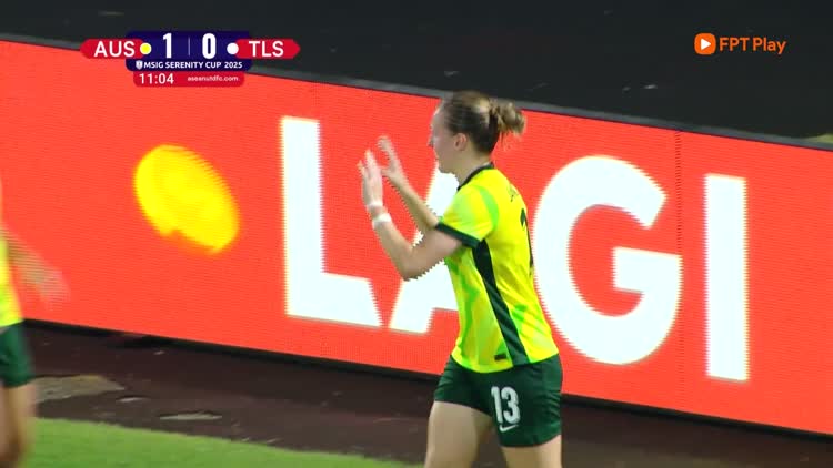 Highlight U.23 nữ Úc 9-0 Timor Leste: Xác định đối thủ bán kết của chủ nhà Việt Nam