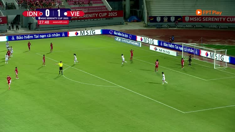 Highlight đội tuyển nữ Việt Nam 7-0 Indonesia: Trận thắng 10 điểm 