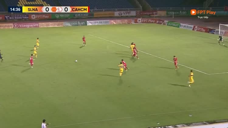 Highlight CLB SLNA 2-3 CLB Công an TP.HCM: Cơn mưa bàn thắng, ngược dòng đẳng cấp