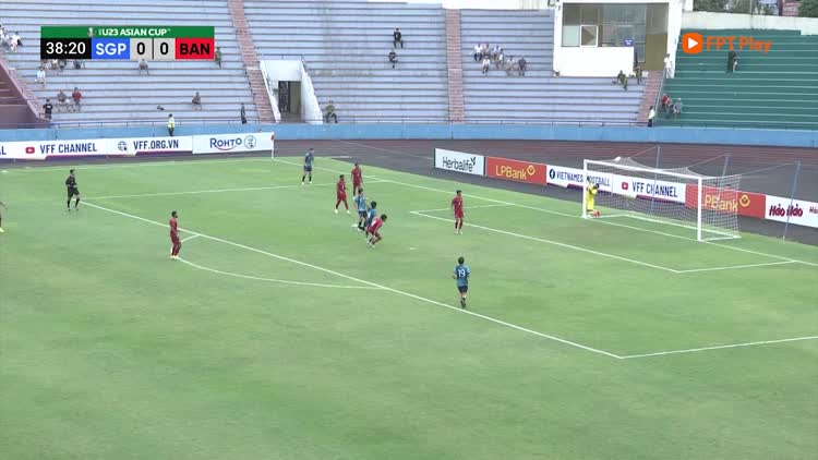 U.23 Singapore 1-4 U.23 Bangladesh: Chiến thắng rực rỡ chia tay giải