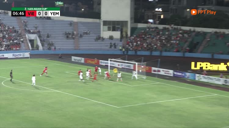U.23 Việt Nam 1-0 U.23 Yemen: Thanh Nhàn xuất thần giữa hàng phòng ngự dày đặc của đội khách