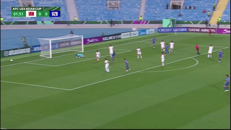 Highlight U.23 Iran 0-0 U.23 Uzbekistan: Bất phân thắng bại