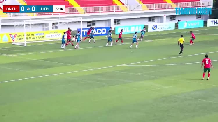 Highlight ĐH Công nghệ Đồng Nai (DNTU) 2-0 ĐH Giao thông vận tải TP.HCM (UTH): Ngựa ô sẩy chân trận đầu