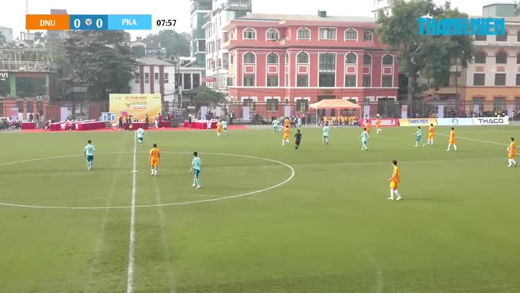 Highlight ĐH Đại Nam (DNU) 0-0 ĐH Phenikaa (PKA): Tấn công bế tắc