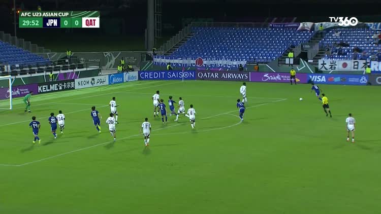 Highlight U.23 Nhật Bản 2-0 U.23 Qatar: Vòng bảng hoàn hảo