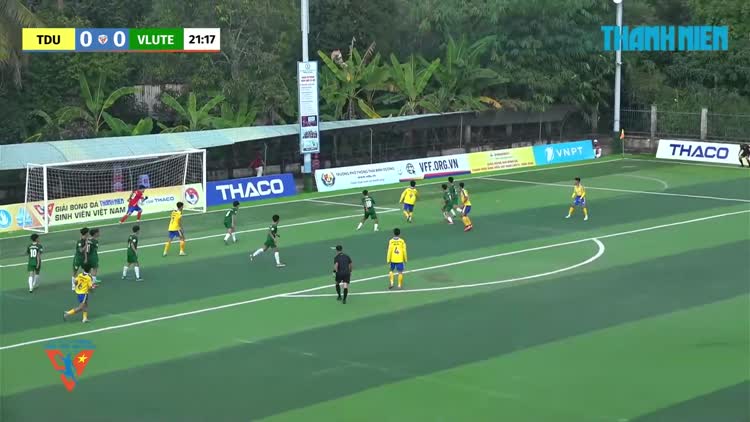 Higtlight Trường ĐH Tây Đô (TDU) - Trường ĐH SPKT Vĩnh Long (VLUTE): Cầm hòa trận mở màn
