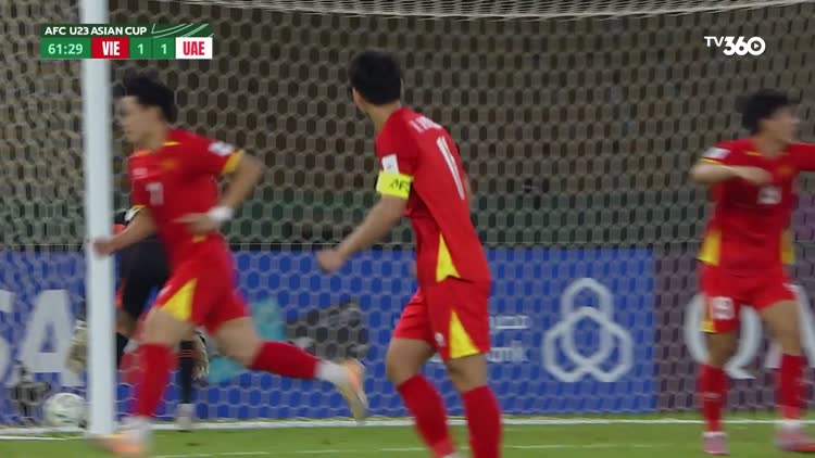 Highlight U.23 Việt Nam 3-2 U.23 UAE: Lê Phát, Đình Bắc, Minh Phúc đưa 'chiến binh sao vàng' vào bán kết