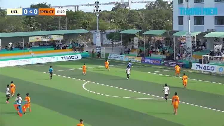 Highlight Trường ĐH Cửu Long (UCL) 2-0 Trường ĐH FPT Cần Thơ (FPTU): Hiệp 2 bứt phá