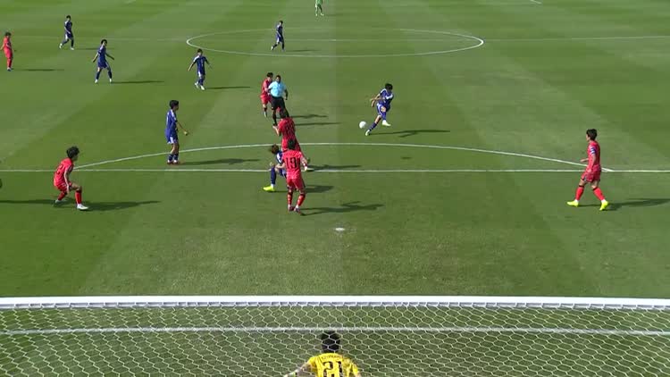 Highlight U.23 Nhật Bản 1-0 U.23 Hàn Quốc: Tấm vé chung kết đầu tiên có chủ