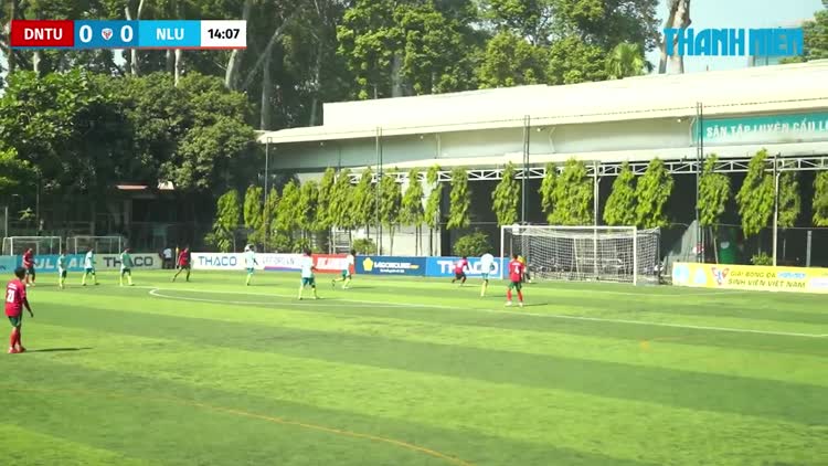 Highlight Trường ĐH Công nghệ Đồng Nai (DNTU)  1-0 Trường ĐH Nông Lâm TP.HCM (NLU): Suất play-off thuyết phục