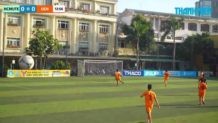 Highlight Trường ĐH Công nghệ Kỹ thuật TP.HCM (HCM-UTE) 0-0 ĐH Kinh tế TP.HCM (UEH): Hòa trong tiếc nuối