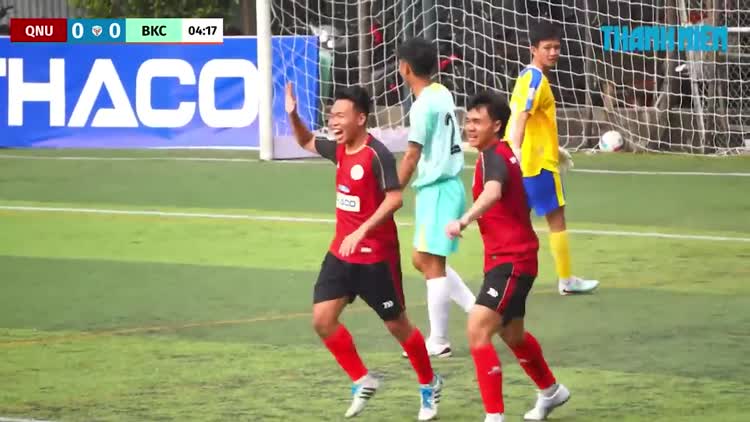 Highlight Trường ĐH Quy Nhơn (QNU) 2-1 Trường CĐ Bách khoa Sài Gòn (BKC): Sai lầm đáng tiếc