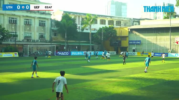Highlight Trường ĐH GTVT TP.HCM (UTH) 0-0 Trường ĐH Kinh tế Tài chính TP.HCM (UEF): Rời giải trong tiếc nuối