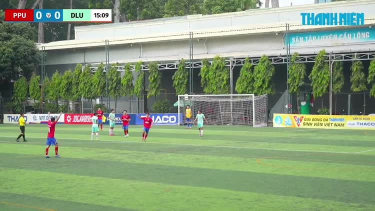 Highlight Trường ĐH Cảnh sát Nhân dân (PPU) 7-0 Trường ĐH Đà Lạt (DLU): Chiến thắng hủy diệt