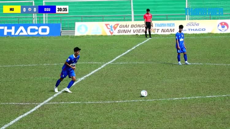 Highlight ĐH Huế (HUE) 2-1 Trường ĐH TDTT Đà Nẵng (DSU): Quyết thắng để níu hy vọng