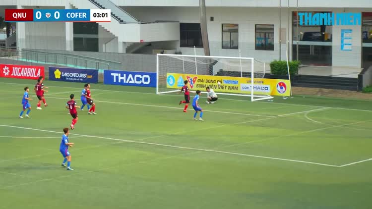 Highlight Trường ĐH Quy Nhơn (QNU) 1-1 Trường CĐ Kinh tế đối ngoại (COFER): Luân lưu nghẹt thở giành vé VCK
