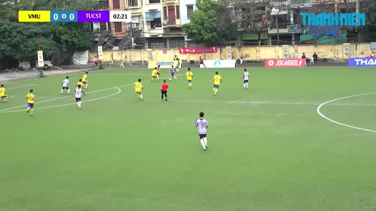 Highlight Trường ĐH Hàng Hải Việt Nam (VMU) 0-2 Trường ĐH VH TT và DL Thanh Hóa (TUCST): Bản lĩnh cựu vương