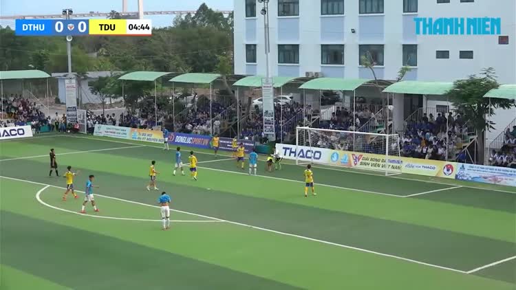 Highlight Trường ĐH Đồng Tháp (DTHU) 3-0 Trường ĐH Tây Đô (TDU): Sức mạnh chủ nhà